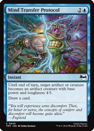 Mind Transfer Protocol (TMT-045) - Teenage Mutant Ninja Turtles Foil - Card Brawlers