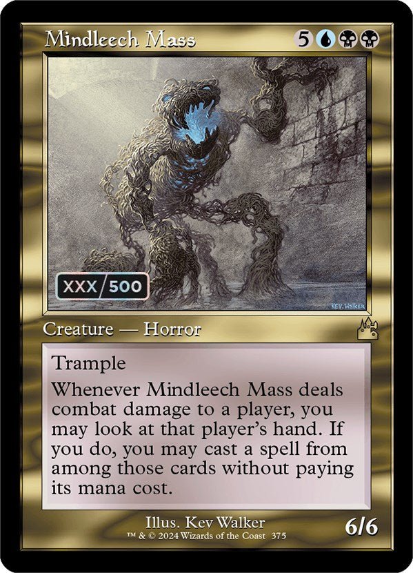 Mindleech Mass (Retro) (Serialized) [Ravnica Remastered] - Card Brawlers