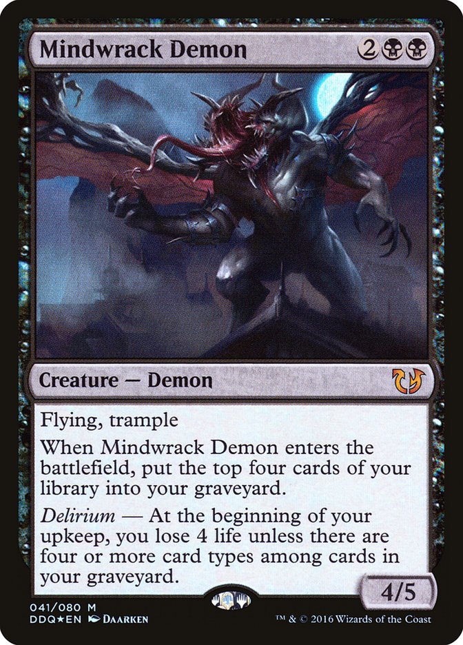 Mindwrack Demon [Duel Decks: Blessed vs. Cursed] - Card Brawlers