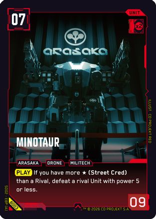 Minotaur (B003) - Embracing Power Beta Starter Deck - Card Brawlers