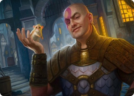 Minsc, Beloved Ranger Art Card [Dungeons & Dragons: Adventures in the Forgotten Realms Art Series] - Card Brawlers