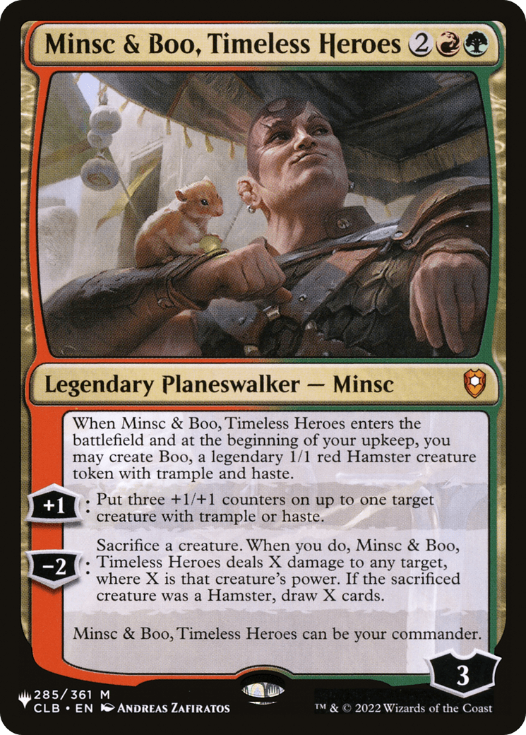 Minsc & Boo, Timeless Heroes [The List] - Card Brawlers