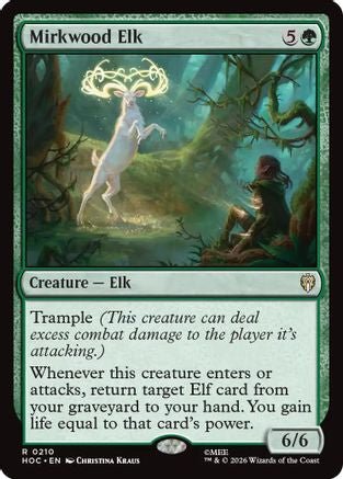 Mirkwood Elk (HOC-210) - The Hobbit: Eternal-Legal - Card Brawlers