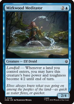 Mirkwood Meditator (HOB-048) - The Hobbit Foil - Card Brawlers