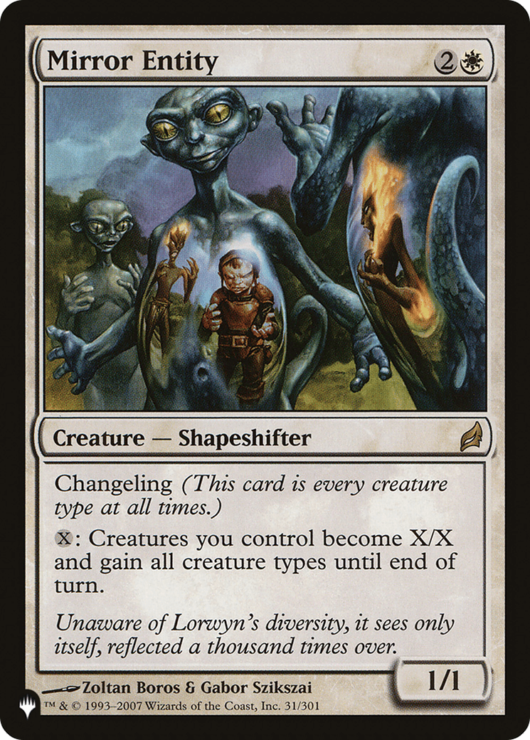 Mirror Entity (LRW) [The List] - Card Brawlers