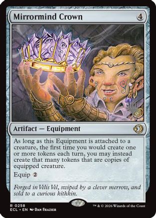 Mirrormind Crown (PPECL-258) - Promo Pack: Lorwyn Eclipsed Foil - Card Brawlers