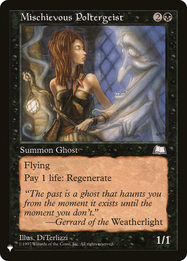Mischievous Poltergeist [The List] - Card Brawlers