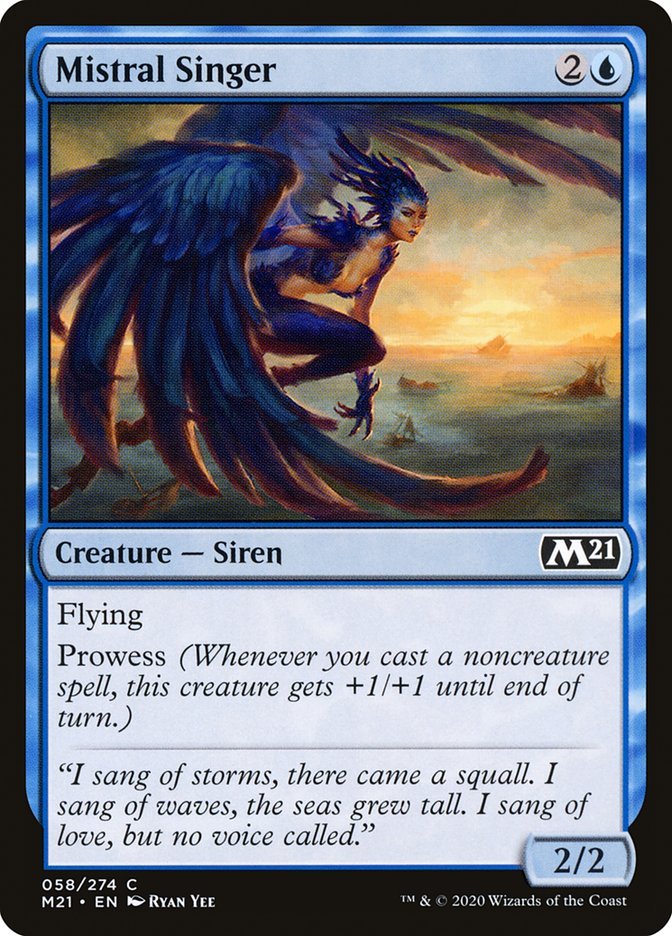Mistral Singer [Core Set 2021] - Card Brawlers