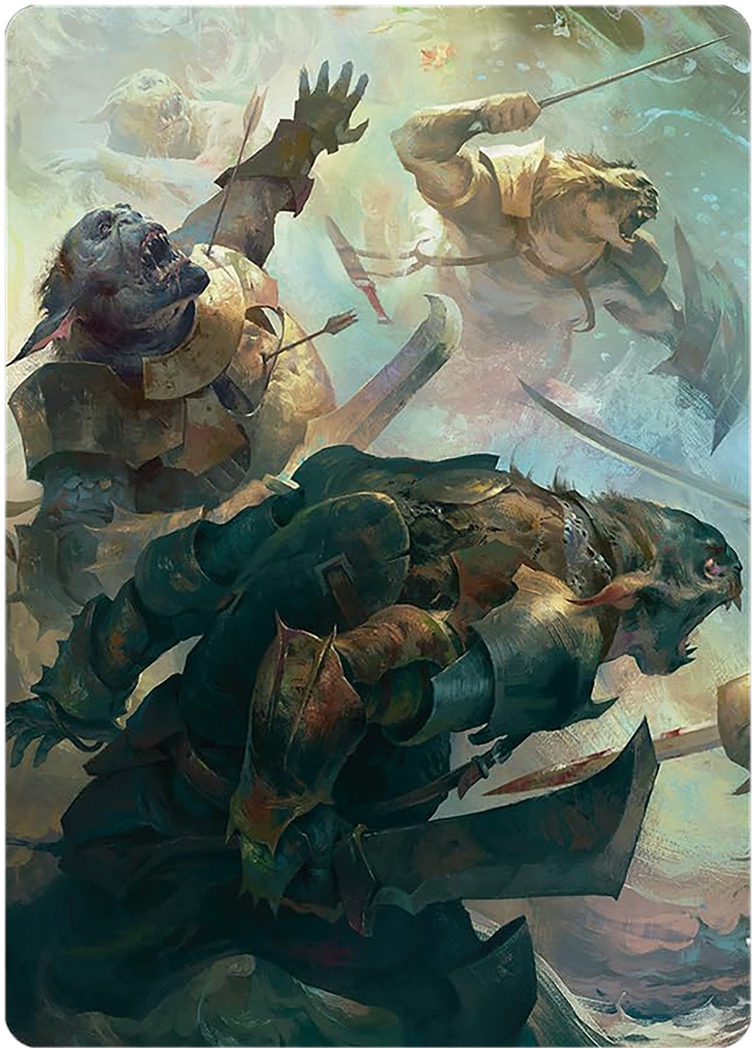 Mists of Lorien Art Card [The Lord of the Rings: Tales of Middle - earth Art Series] - Card Brawlers