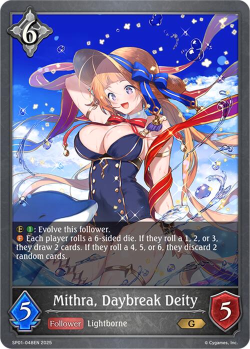 Mithra, Daybreak Deity (SP01 - 048EN) [Seaside Memories] - Card Brawlers