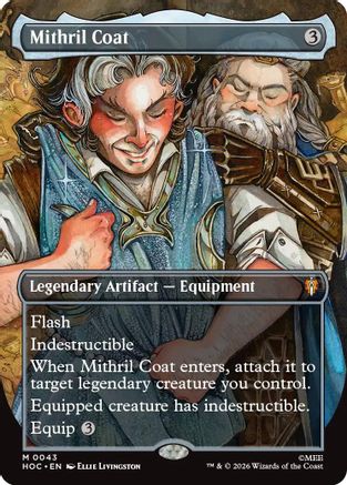 Mithril Coat (Borderless) (HOC-043) - The Hobbit: Eternal-Legal - Card Brawlers