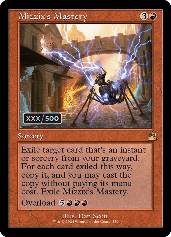 Mizzix's Mastery (Retro) (Serialized) [Ravnica Remastered] - Card Brawlers