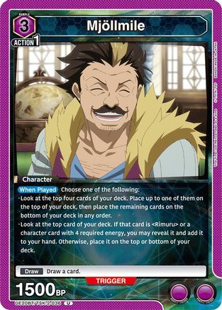 Mjollmile (UE20BT/TSK-2-036) - UE20BT That Time I Got Reincarnated as a Slime - Card Brawlers