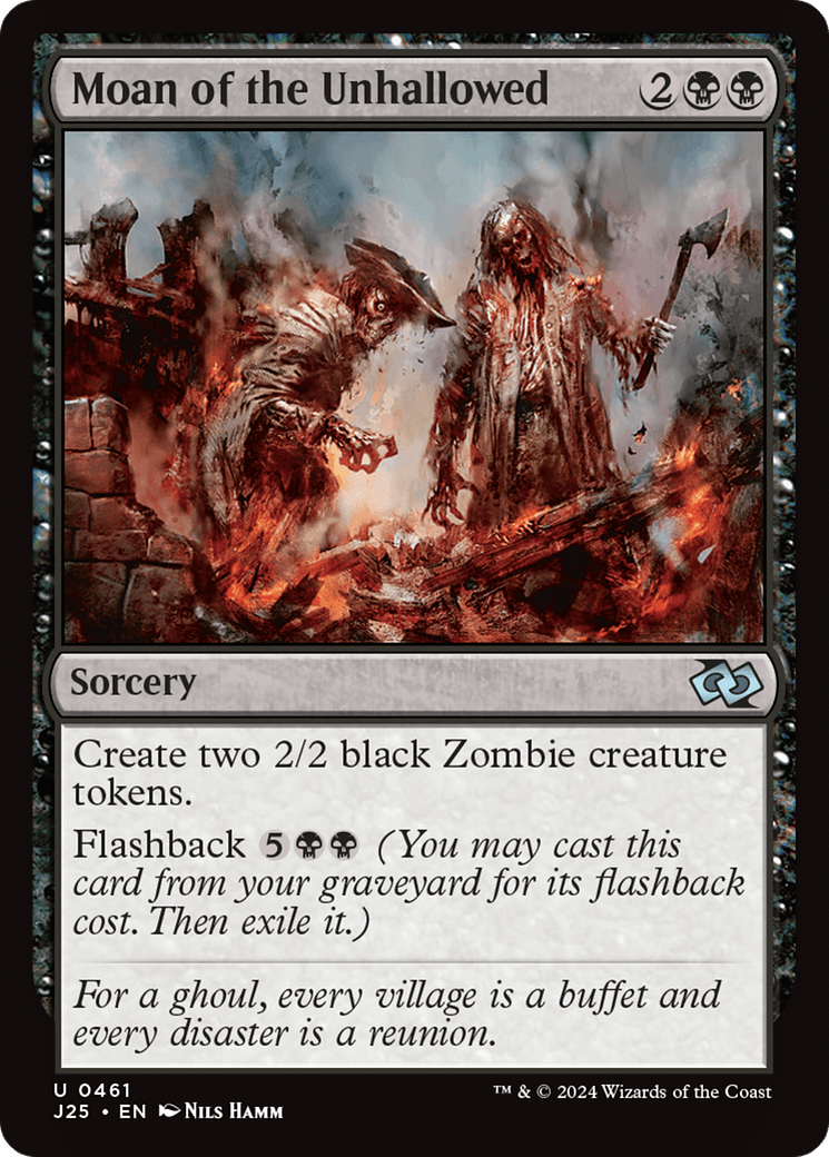 Moan of the Unhallowed [Foundations Jumpstart] - Card Brawlers