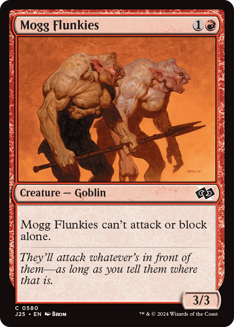 Mogg Flunkies [Foundations Jumpstart] - Card Brawlers