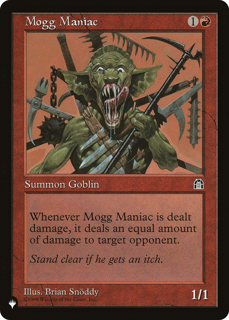 Mogg Maniac [The List] - Card Brawlers