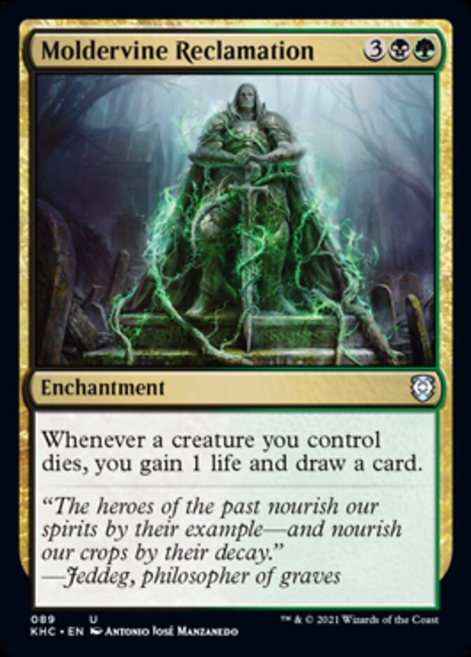 Moldervine Reclamation [Kaldheim Commander] - Card Brawlers