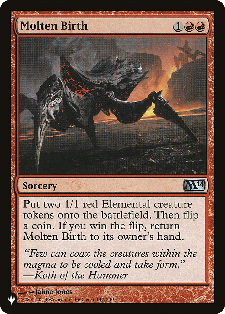 Molten Birth [The List] - Card Brawlers