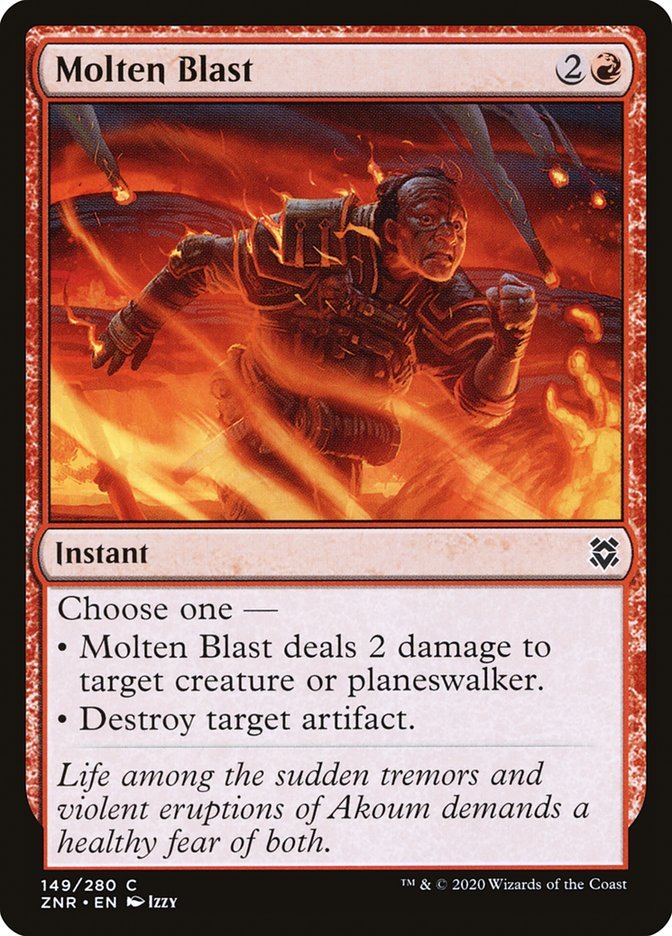 Molten Blast [Zendikar Rising] - Card Brawlers