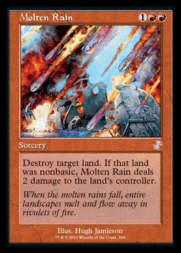 Molten Rain (Timeshifted) [Time Spiral Remastered] - Card Brawlers