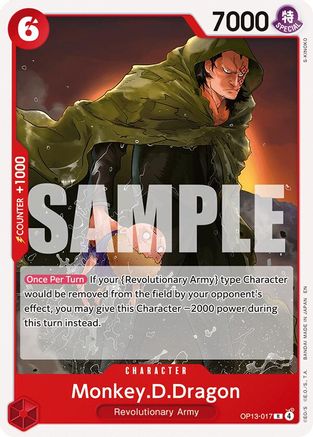 Monkey.D.Dragon (OP13-017) - Starter Deck 35: RED/BLACK Sabo - Card Brawlers