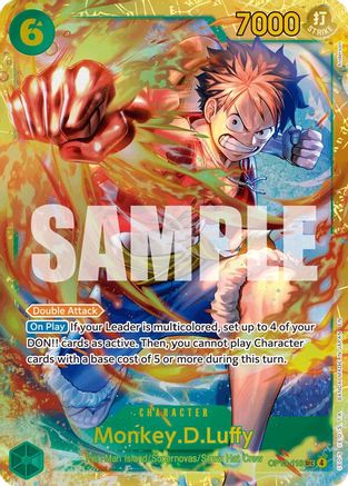 Monkey.D.Luffy (118) (OP13-118) - Carrying On His Will Foil - Card Brawlers