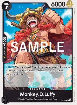 Monkey.D.Luffy (Pirates Party 2026 Vol. 3) (P-157) - One Piece Promotion Cards - Card Brawlers