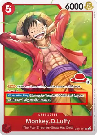 Monkey.D.Luffy - ST21-014 (Luffy Deck) (ST21-014) - Learn Together Deck Set - Card Brawlers