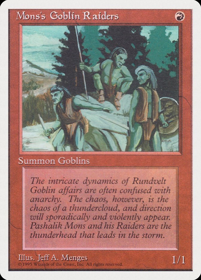 Mons's Goblin Raiders [Rivals Quick Start Set] - Card Brawlers