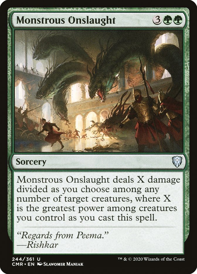 Monstrous Onslaught [Commander Legends] - Card Brawlers