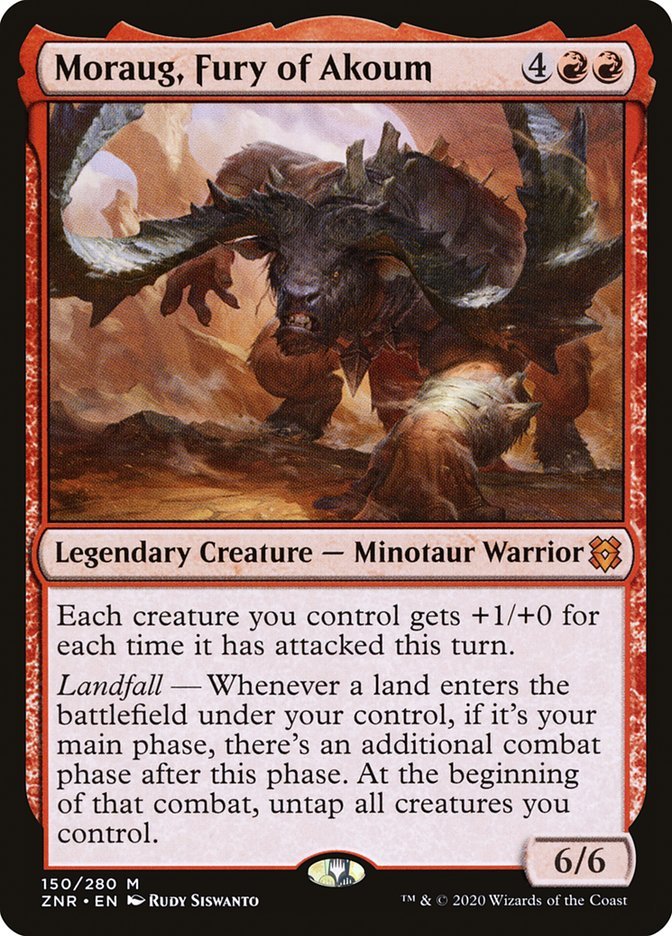 Moraug, Fury of Akoum [Zendikar Rising] - Card Brawlers