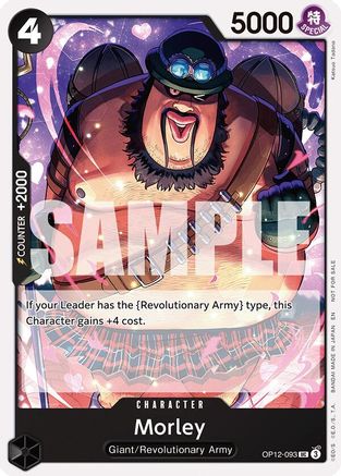 Morley (Tournament Pack 2026 Vol. 1) (OP12-093) - One Piece Promotion Cards - Card Brawlers