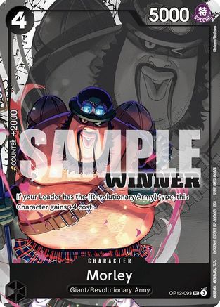 Morley (Winner Pack 2026 Vol. 1) (OP12-093) - One Piece Promotion Cards Foil - Card Brawlers