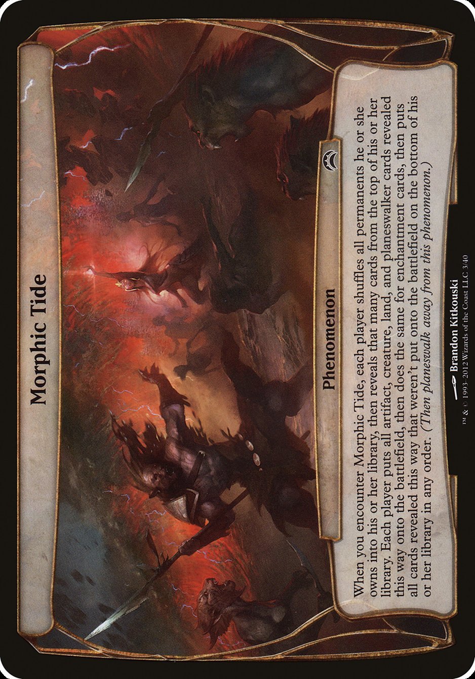 Morphic Tide (Planes) [Planechase 2012 Planes] - Card Brawlers