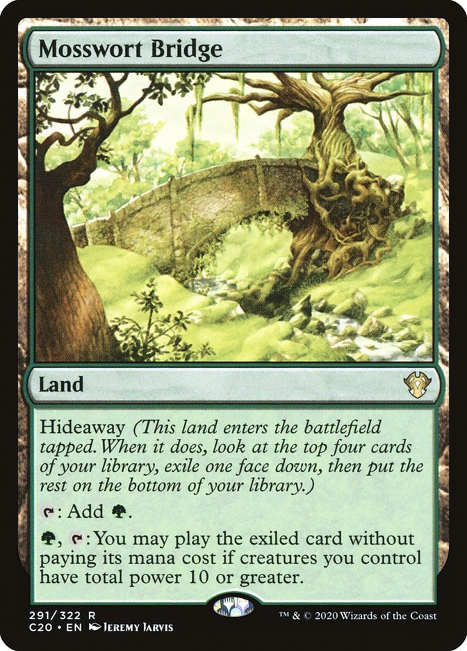 Mosswort Bridge [Commander 2020] - Card Brawlers