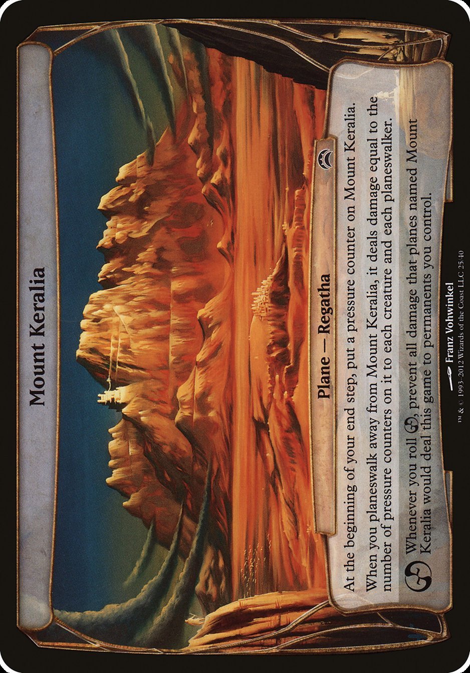 Mount Keralia (Planes) [Planechase 2012 Planes] - Card Brawlers