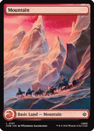 Mountain (0197) (HOB-197) - The Hobbit - Card Brawlers