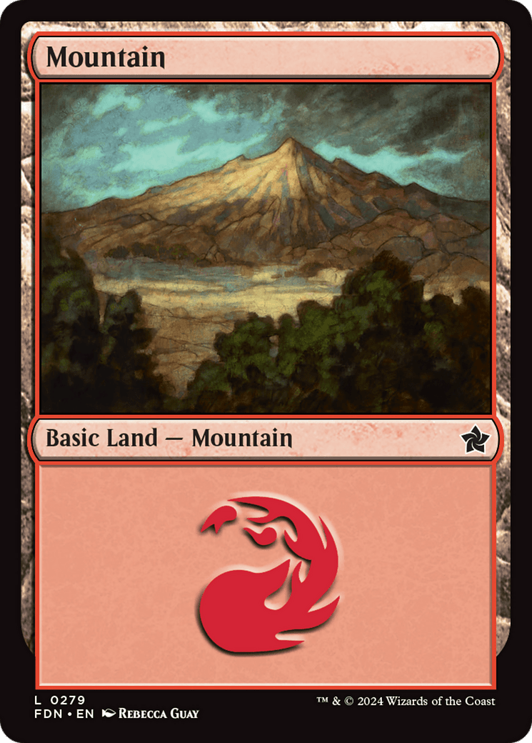 Mountain (0279) [Foundations] - Card Brawlers