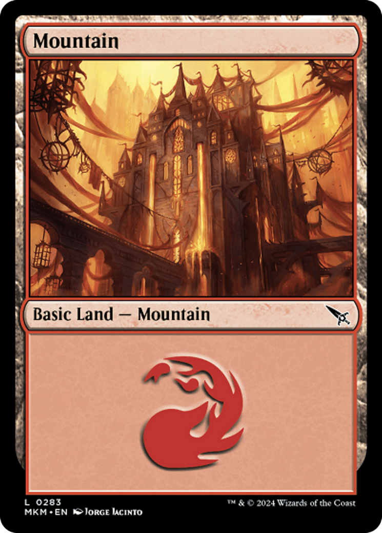 Mountain (0283) [Murders at Karlov Manor] - Card Brawlers