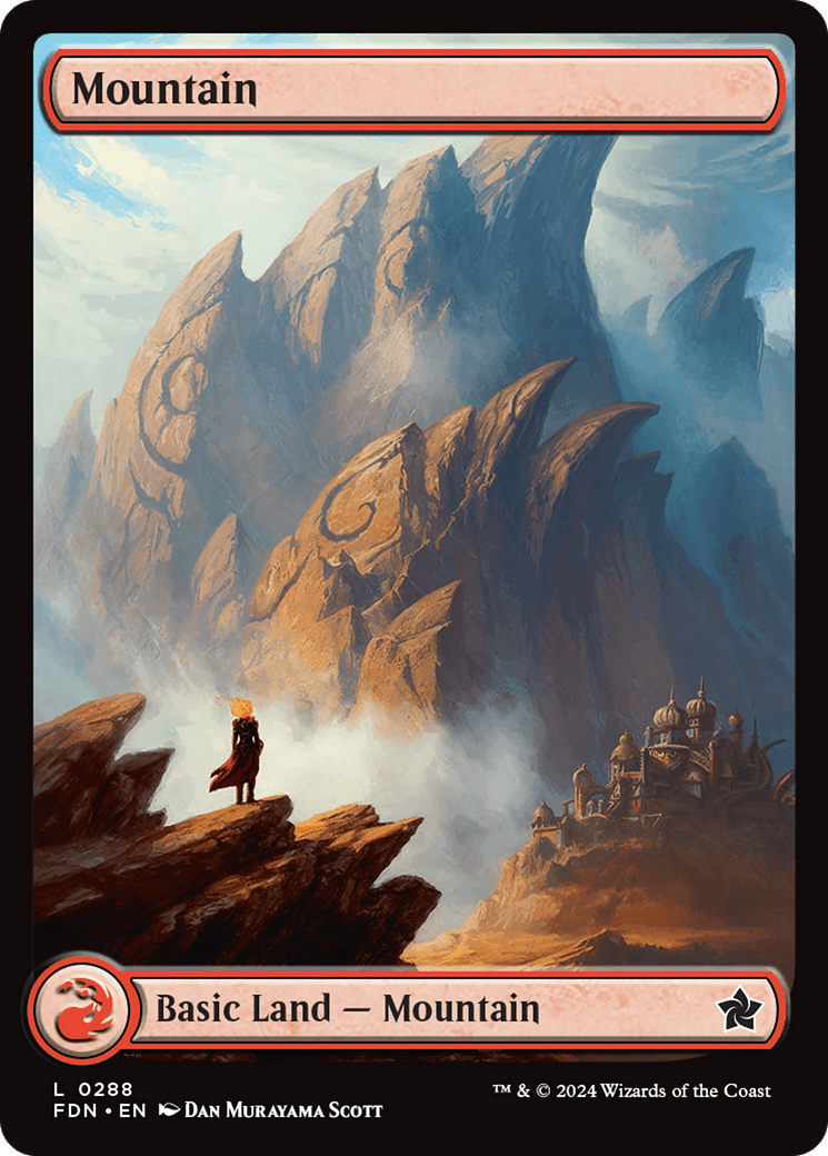 Mountain (0288) [Foundations] - Card Brawlers