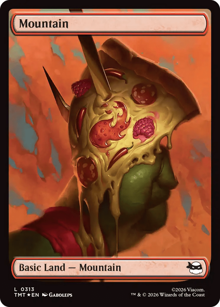 Mountain (0313) [Teenage Mutant Ninja Turtles] - Card Brawlers