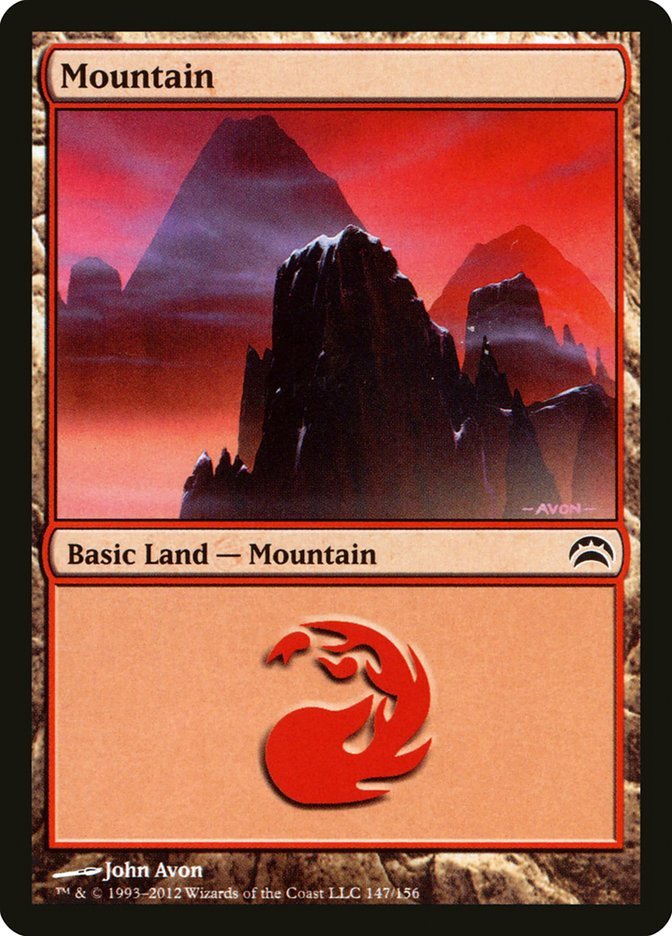 Mountain (147) [Planechase 2012] - Card Brawlers