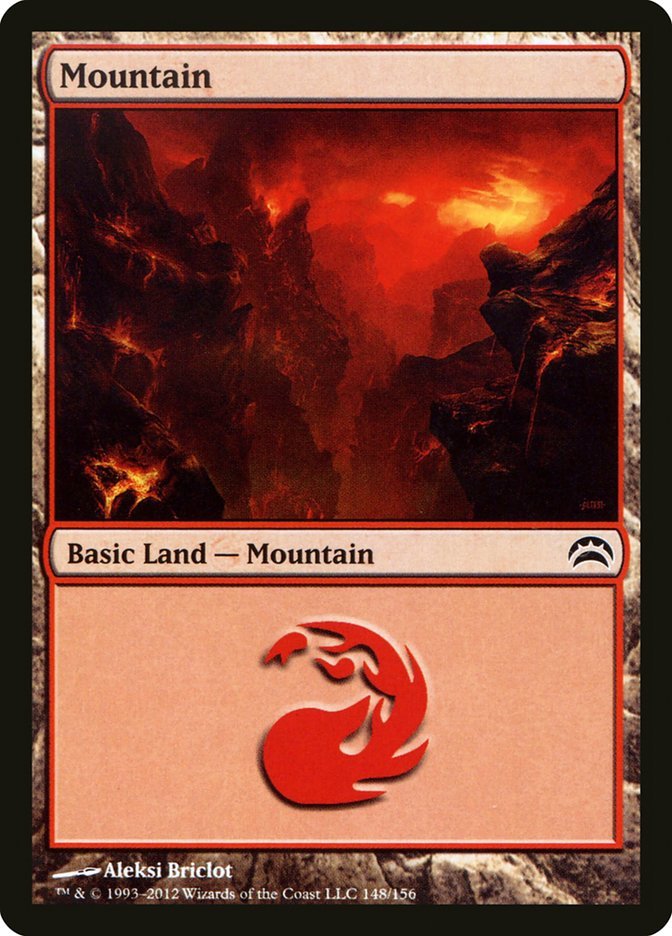 Mountain (148) [Planechase 2012] - Card Brawlers