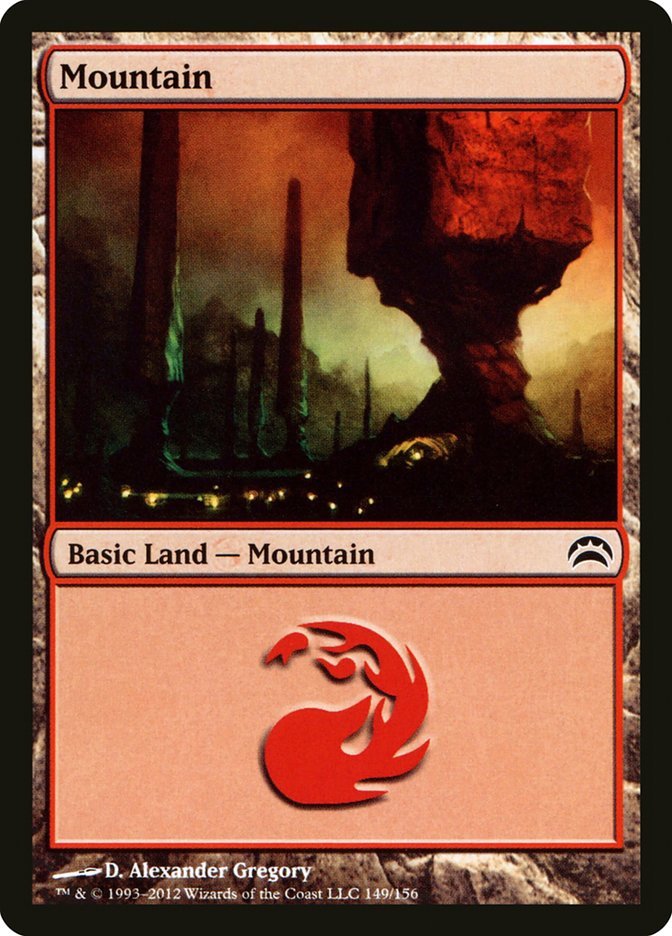 Mountain (149) [Planechase 2012] - Card Brawlers
