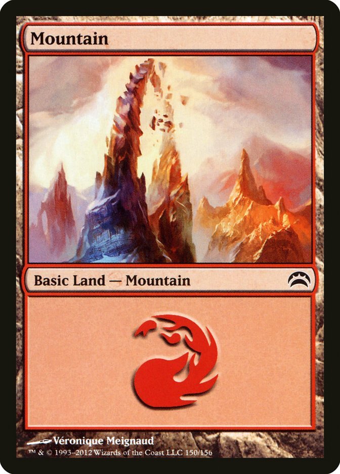Mountain (150) [Planechase 2012] - Card Brawlers