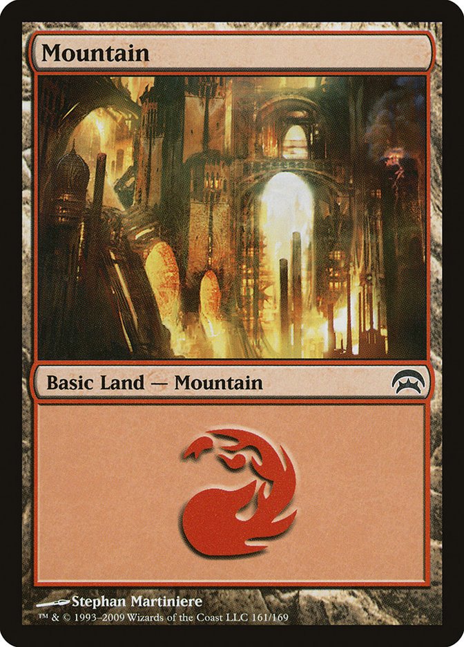 Mountain (161) [Planechase] - Card Brawlers