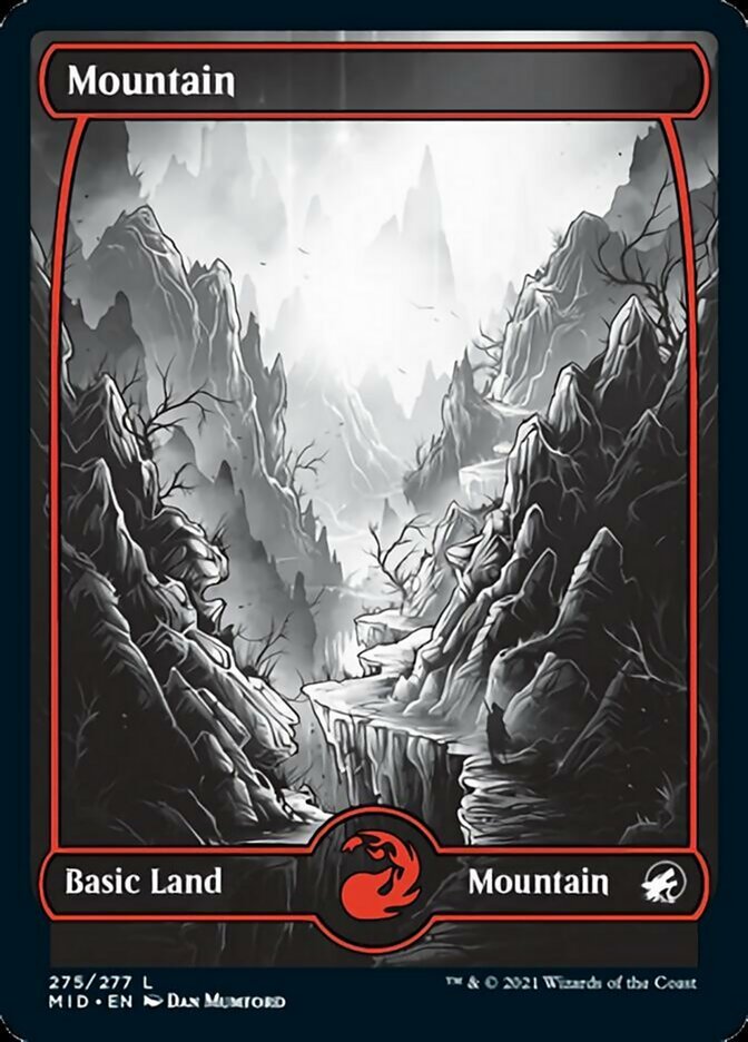 Mountain (275) [Innistrad: Midnight Hunt] - Card Brawlers