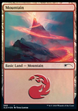 Mountain (Spellcasting) (568) [Secret Lair Drop Promos] - Card Brawlers