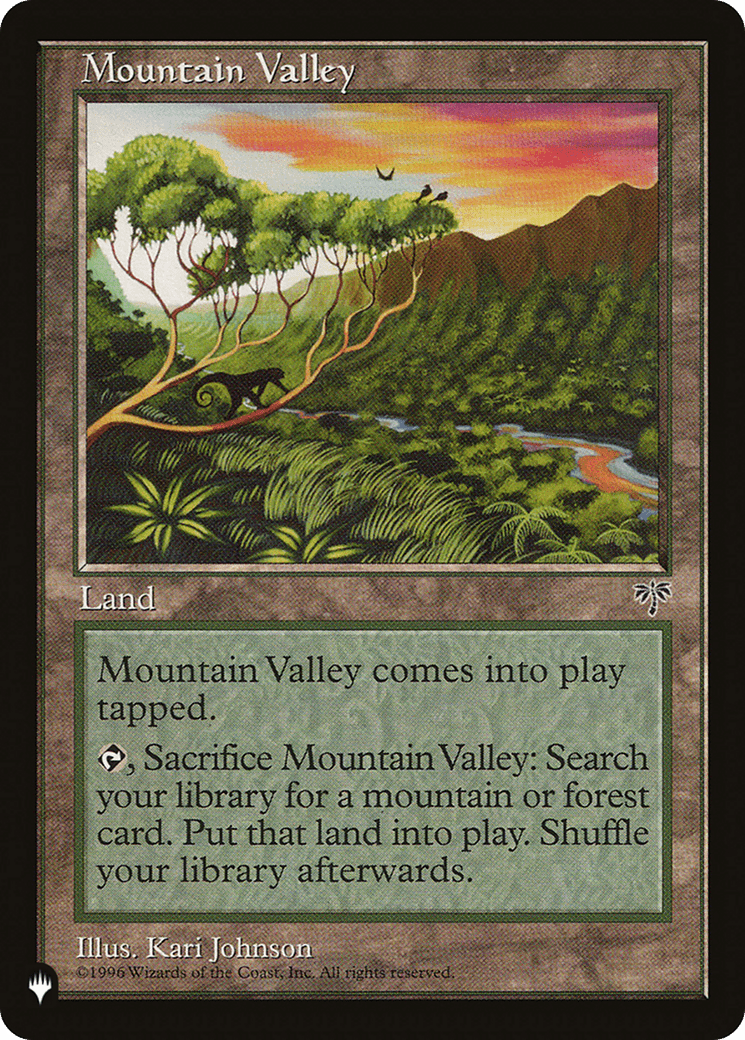 Mountain Valley [The List] - Card Brawlers