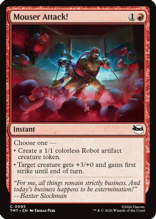 Mouser Attack! (TMT-095) - Teenage Mutant Ninja Turtles - Card Brawlers